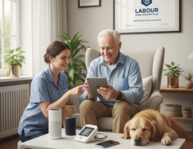 labour home support plan pensioner devices